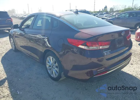 2017 Kia Optima Lx из США, поврежденный, VIN 5XXGT4L36HG124142
